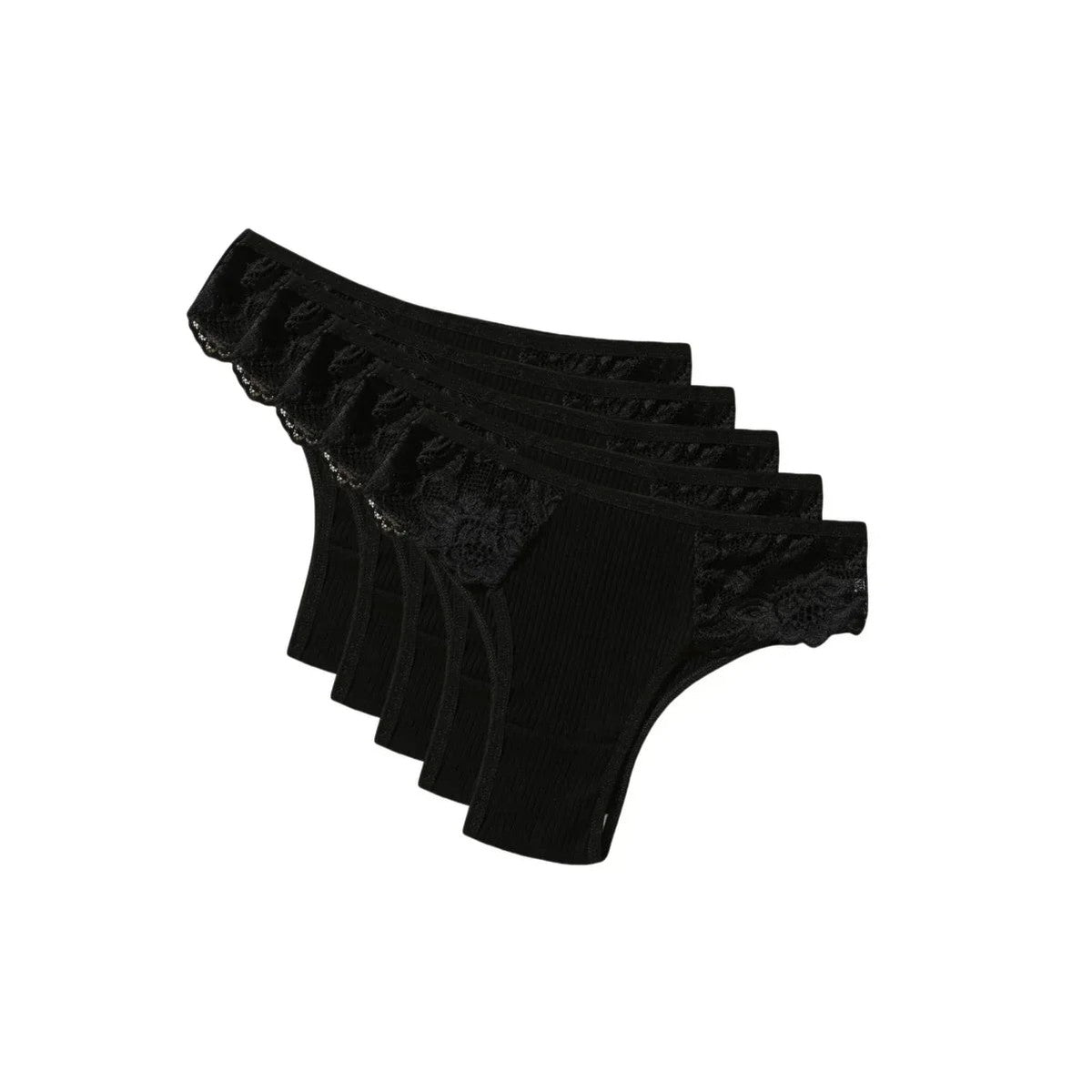 Kit 5 Calcinhas Comfort Belt Originais - 100% Algodão — Miralleve