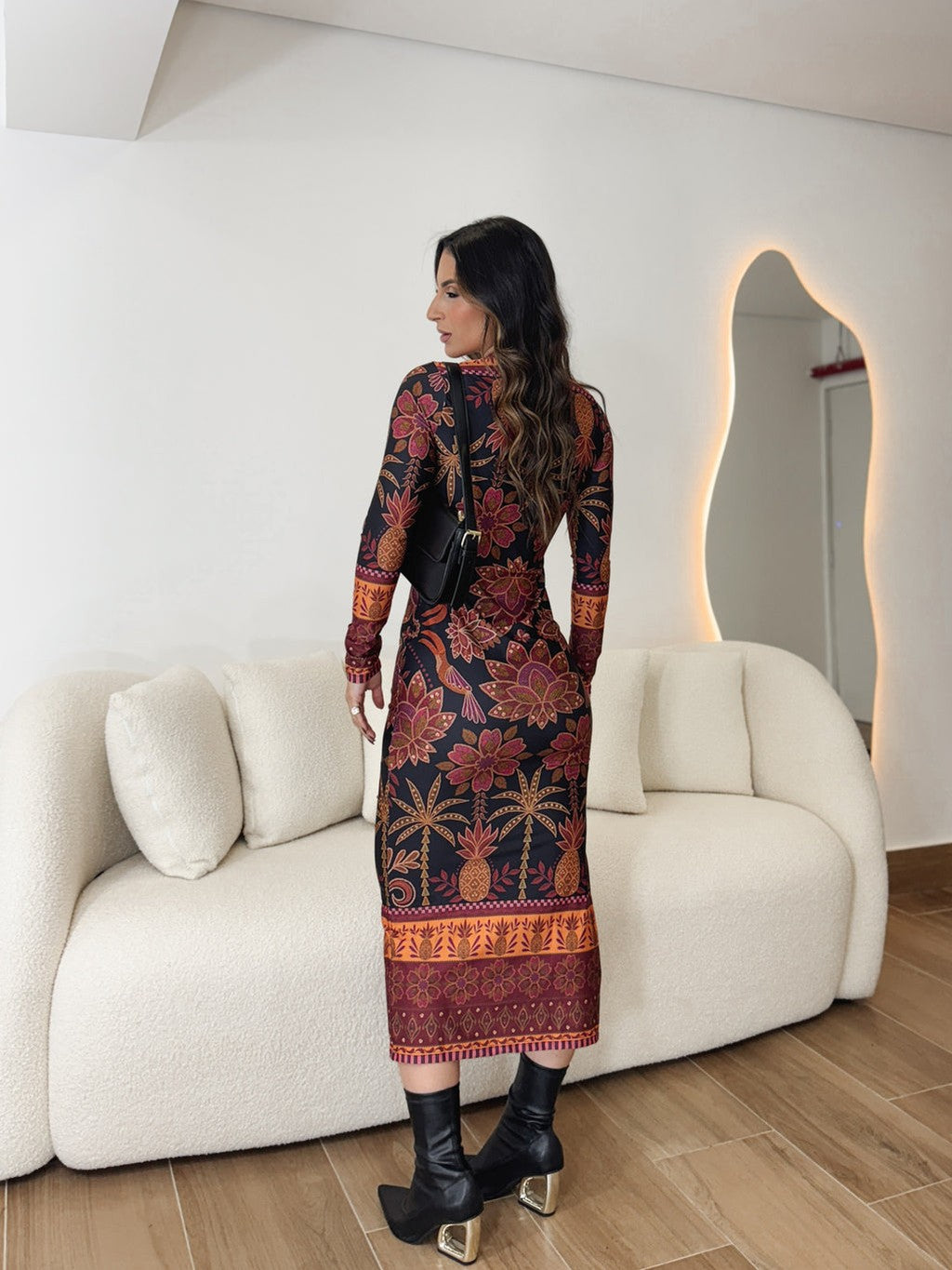 Vestido Midi Roma — Miralleve