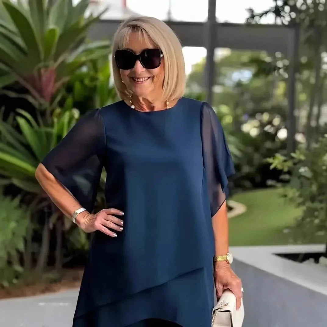 Conjunto Giorgia Blusa com Sobreposição