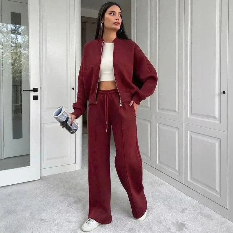 Conjunto Naomi em Moletom Premium com Jaqueta