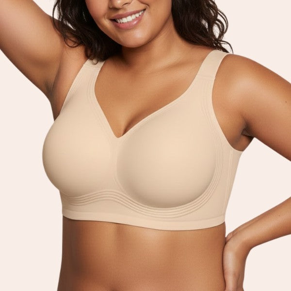 Kit 3 Sutiãs Luna Comfort - Sutiã com Efeito Invisível e Zero Marcas — Miralleve