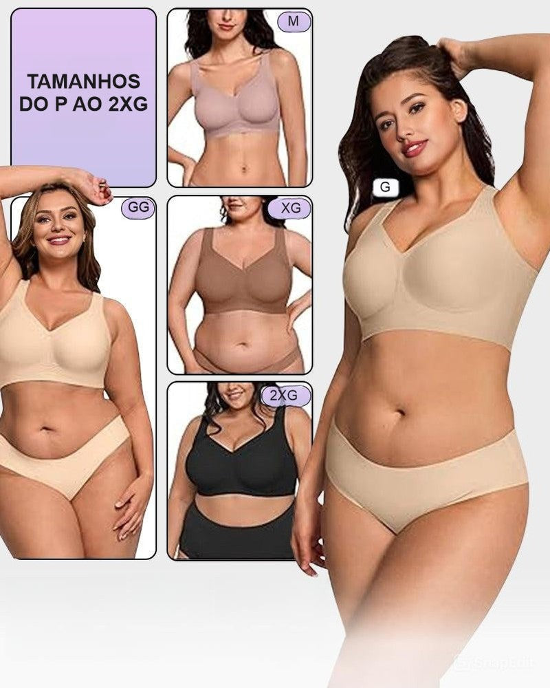 Kit 3 Sutiãs Modelador BelleForma — Miralleve