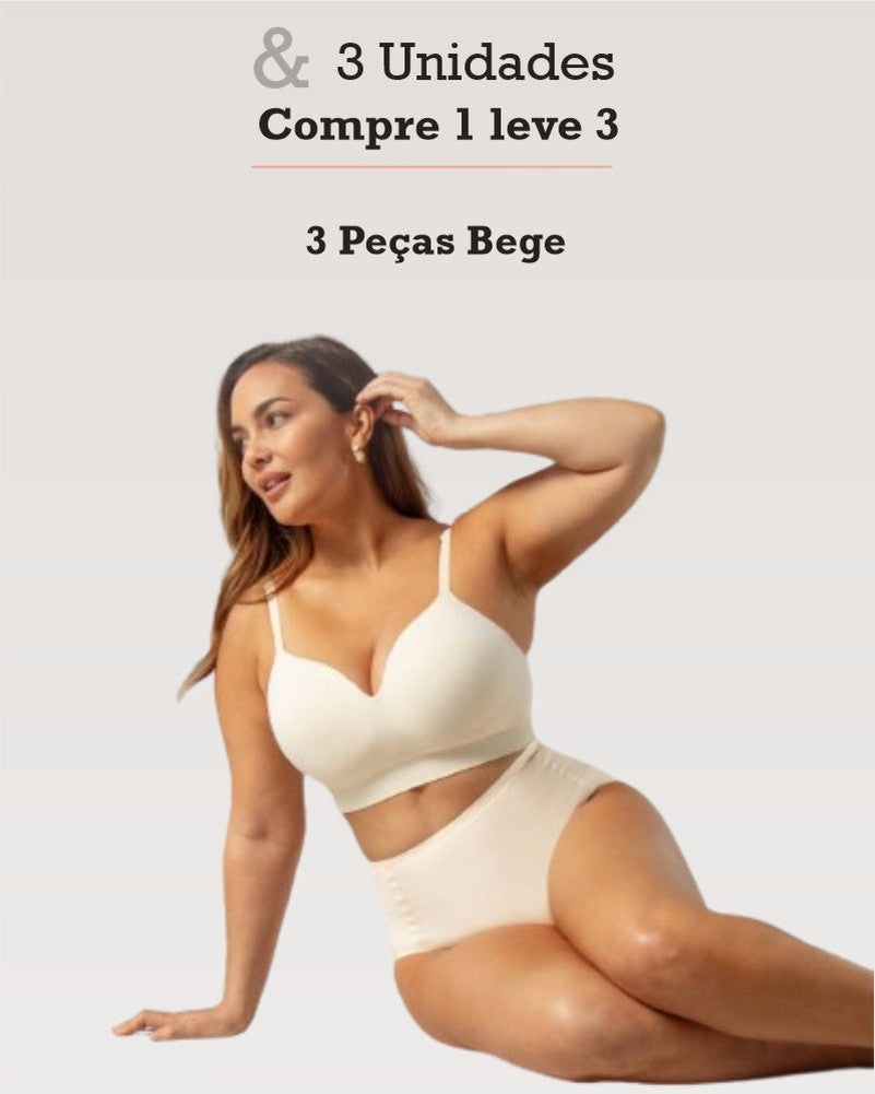 Kit 3 Sutiãs Modelador Libelle — Miralleve