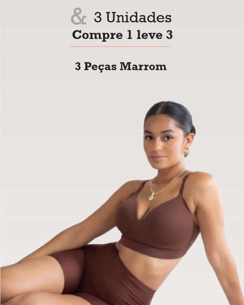 Kit 3 Sutiãs Modelador Libelle — Miralleve