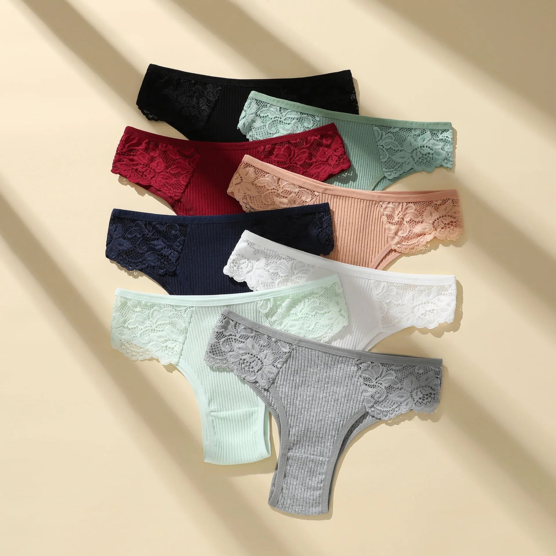 Kit 5 Calcinhas Comfort Belt Originais - 100% Algodão — Miralleve