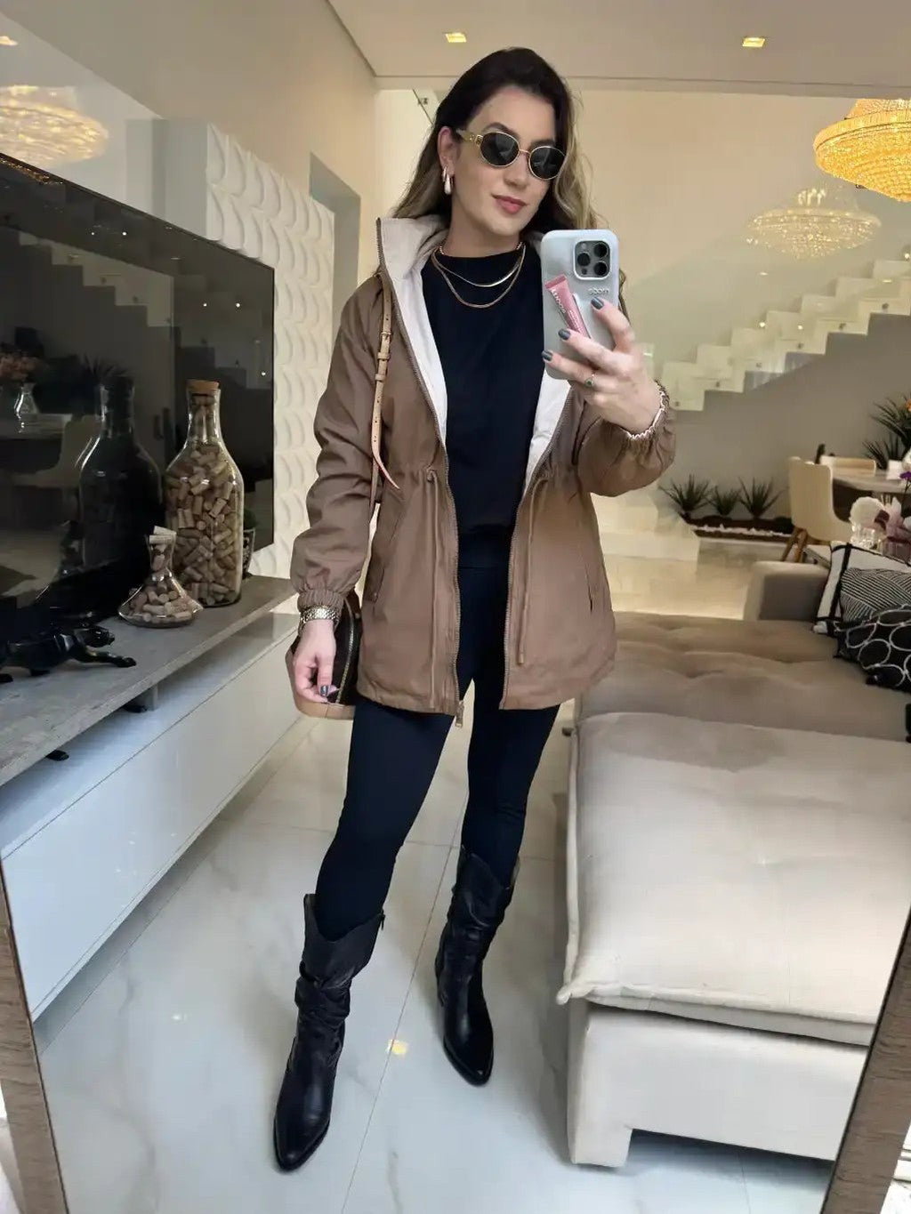 Parka Dupla Face — Miralleve
