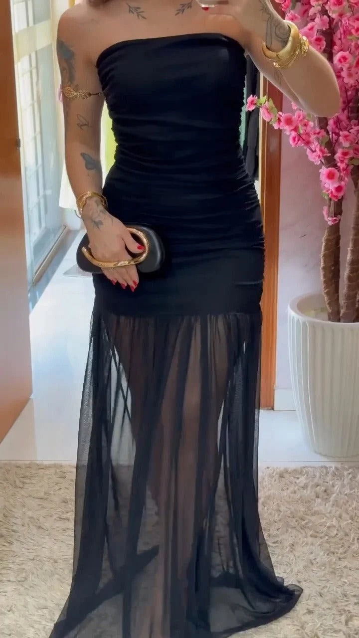 Vestido Longo Tomara Q Caia